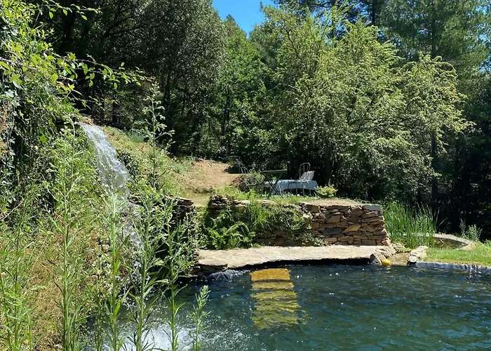 Cevennes House With Natural Pool In בית נופש Genolhac